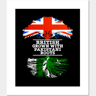 British Grown With Pakistani Roots - Gift for Pakistani With Roots From Pakistan Posters and Art